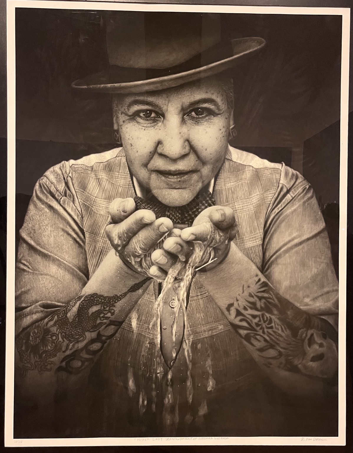 Lady Zen in Healing Words Project portrait